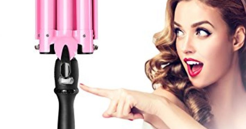 3 Barrel Hair Curling Iron Auto Hair Curler Hair Heating Styling