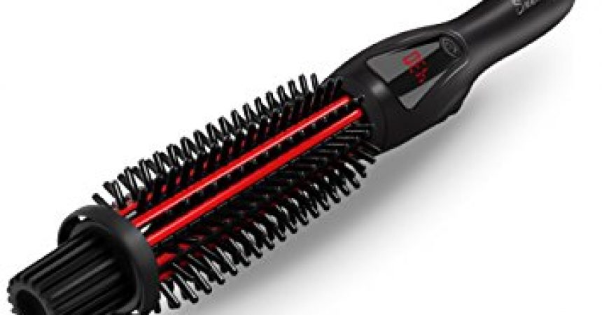 Curling Iron Brush Swanmyst 1 Inch Ceramic Ionic Anti Scald Hot
