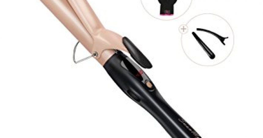Curling Iron Swanmyst 1 25 Inch Curling Wand With Tourmaline