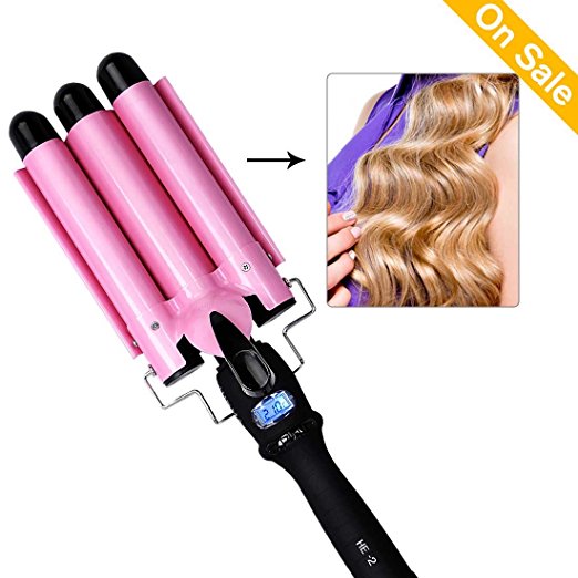 Hair Curling Iron Curling Wands Hair Curler Tourmaline Ceramic