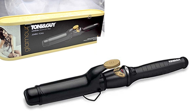 BRAND NEW TONI & GUY DIGITAL CONTROL SLIM HAIR CURLING TONG 19MM CURLER
