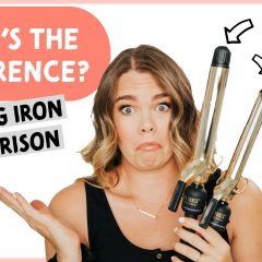 Comparing 1-inch VS 1.25-inch Curling Irons // Hot Tools XL Barrel